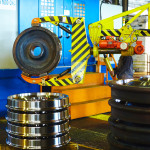 Колесо перед полнопрофильной мехобработкой на станке Knuth